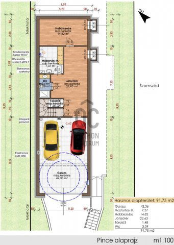 Eladó családi ház, Budapesten, II. kerületben 296.5 M Ft