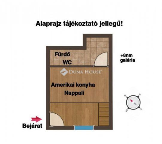 Eladó téglalakás, Budapesten, VII. kerületben 35.8 M Ft