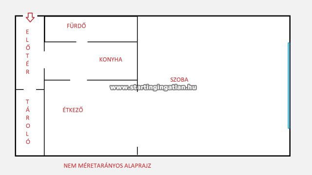 Eladó téglalakás, XV. kerületben, Arany János utcában