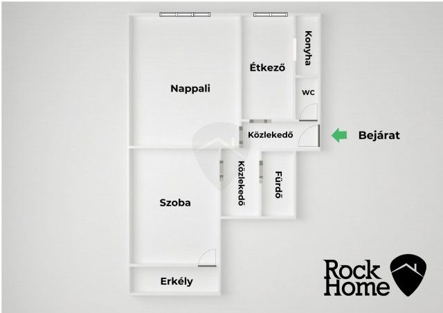 Eladó téglalakás, Budapesten, X. kerületben 77 M Ft, 2 szobás