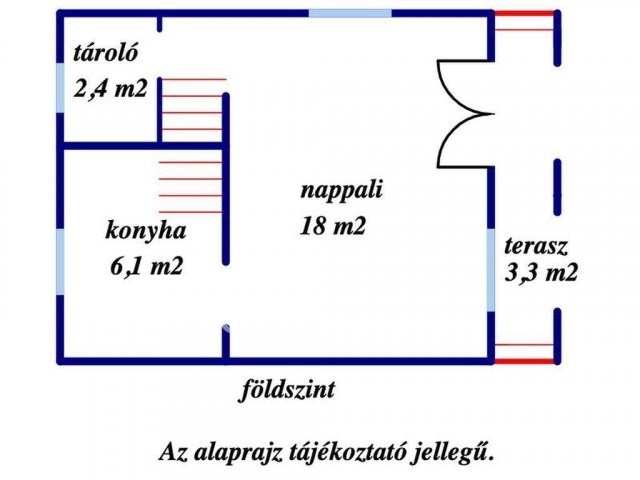 Eladó nyaraló, Gyomaendrődön 29.9 M Ft, 1+1 szobás