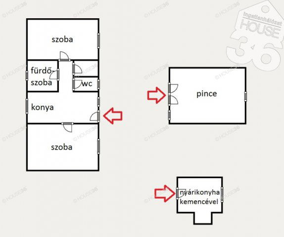 Eladó mezogazdasagi ingatlan, Kecskeméten 25.5 M Ft, 2 szobás