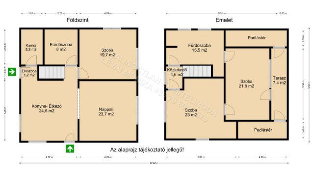 Eladó családi ház, Muronyon 52 M Ft, 4 szobás