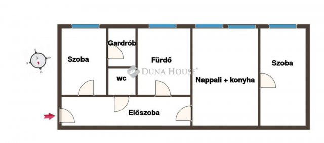 Eladó téglalakás, Budapesten, V. kerületben 84.99 M Ft, 3 szobás