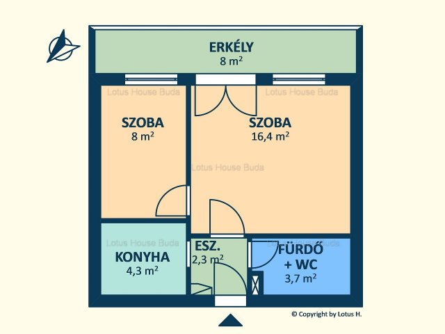 Eladó téglalakás, Budapesten, XII. kerületben 78.9 M Ft