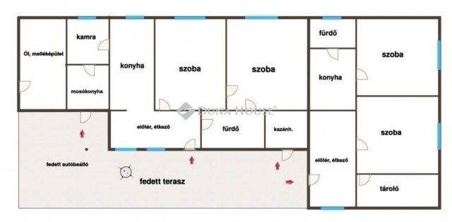 Eladó családi ház, Kecskeméten 69.99 M Ft, 4 szobás