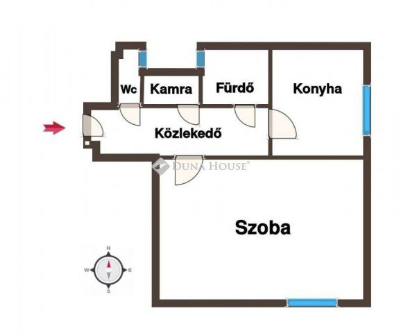 Eladó téglalakás, Budapesten, X. kerületben 39.9 M Ft, 1 szobás