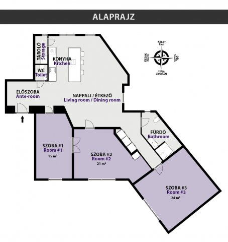 Eladó téglalakás, Budapesten, VI. kerületben 155 M Ft, 4 szobás