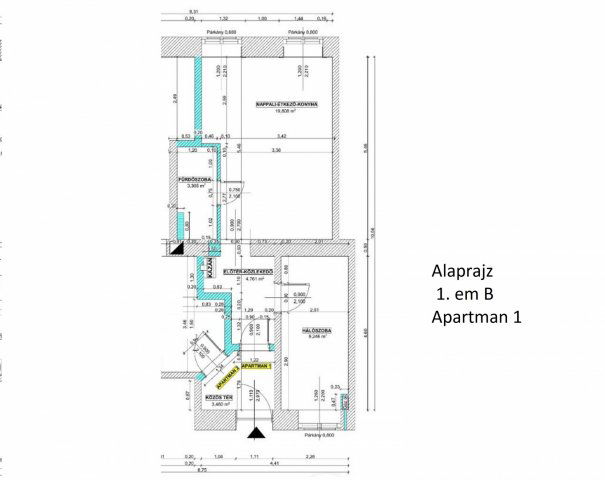 Eladó téglalakás, Budapesten, VII. kerületben 59.9 M Ft