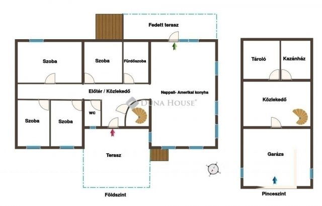 Eladó családi ház, Dányon 79.9 M Ft, 5 szobás
