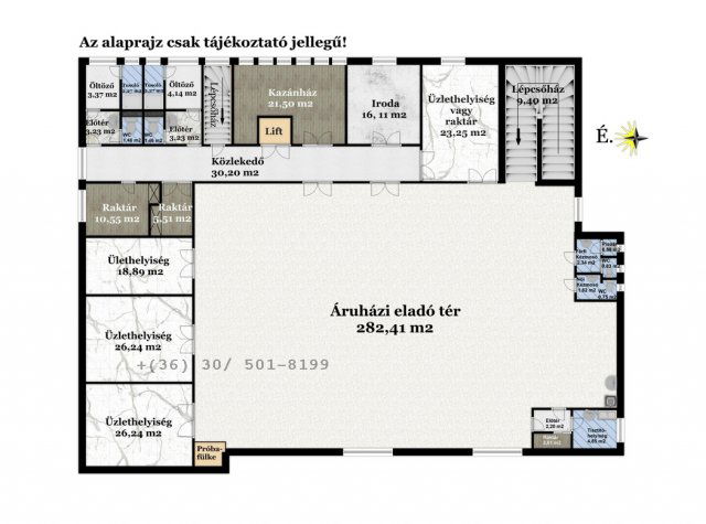 Eladó üzlethelyiség, Létavértesen 149.9 M Ft, 8 szobás