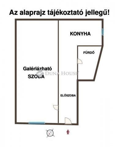 Eladó téglalakás, Budapesten, VII. kerületben 57.9 M Ft