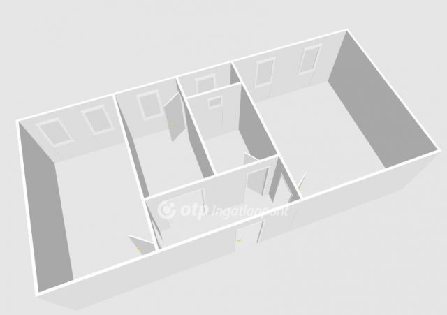 Eladó téglalakás, Egerben 56 M Ft, 2 szobás