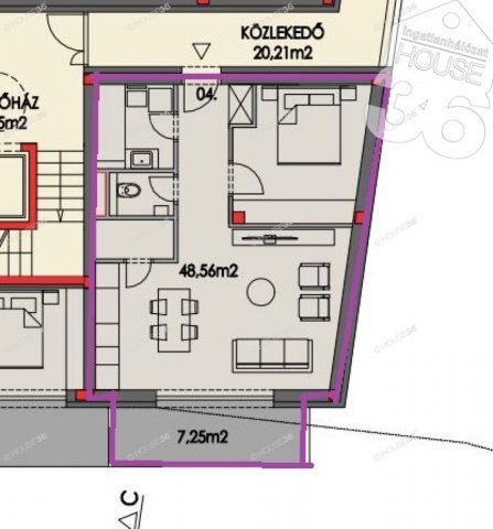 Eladó téglalakás, Kecskeméten 75.668 M Ft, 2 szobás