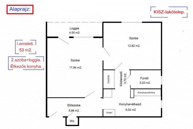 Eladó téglalakás, XVIII. kerületben, Hosszúház utcában