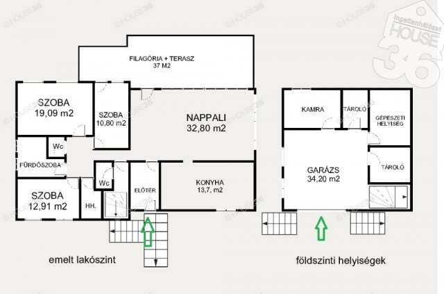 Eladó családi ház, Kecskeméten 206 M Ft, 4 szobás