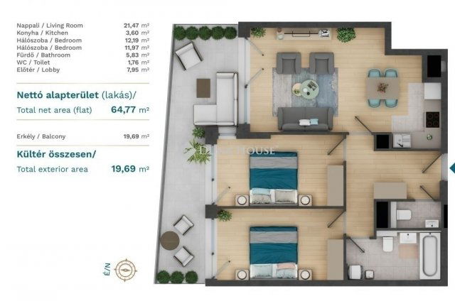 Eladó téglalakás, Budapesten, XIII. kerületben 145 M Ft