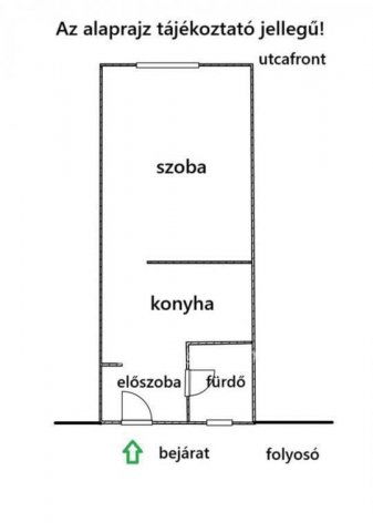 Eladó téglalakás, Budapesten, IX. kerületben 42.9 M Ft, 1 szobás