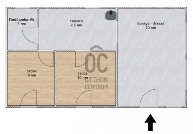 Eladó családi ház, Tápiószőlősön 15.5 M Ft, 2 szobás