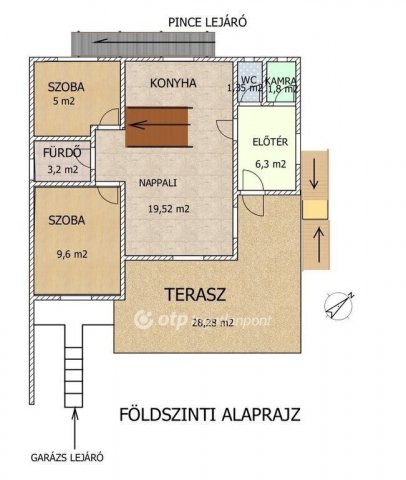 Eladó családi ház, Majosházán 119.9 M Ft, 4+1 szobás