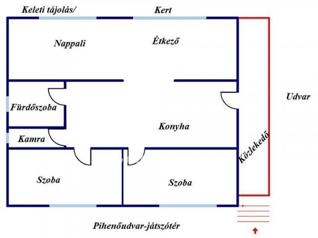 Eladó családi ház, Nyíregyházán 63 M Ft, 3 szobás