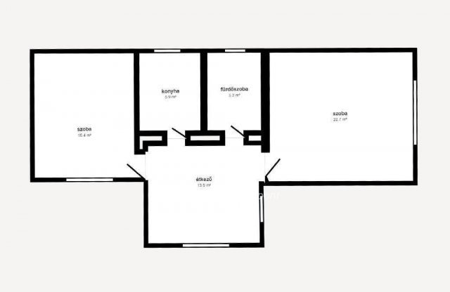 Eladó családi ház, Kisvárdán 28 M Ft, 2 szobás