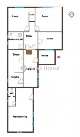 Eladó családi ház, Hatvanban 79.9 M Ft, 2+1 szobás