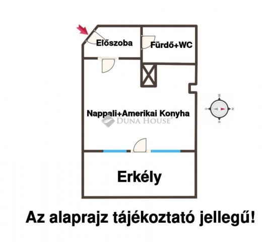 Eladó téglalakás, Budapesten, X. kerületben 43.9 M Ft, 1 szobás