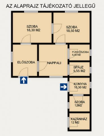 Eladó családi ház, Soltvadkerten 31.99 M Ft, 3 szobás