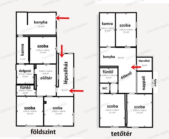 Eladó családi ház, Bándon 134 M Ft, 8+1 szobás