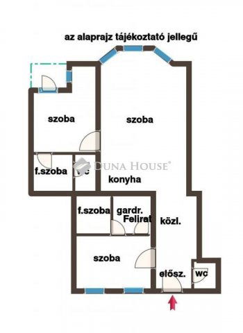 Eladó téglalakás, Budapesten, V. kerületben, Október 6. utcában