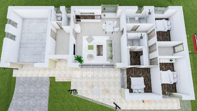 Eladó családi ház, Cserszegtomajon, Csendes utcában 164 M Ft