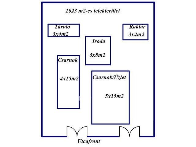 Eladó ipari ingatlan, Nyíregyházán 69.9 M Ft