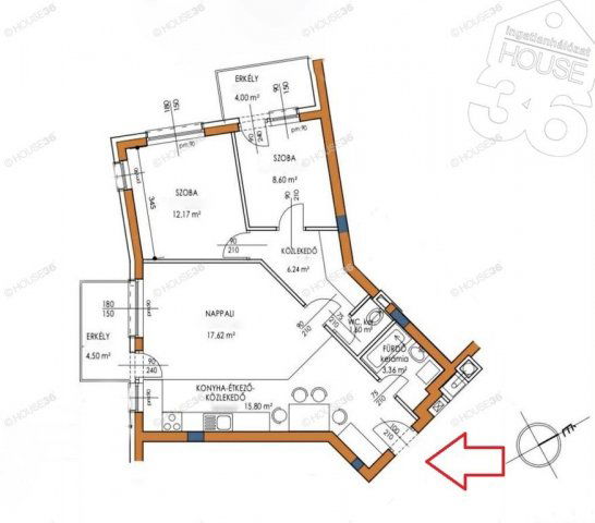 Eladó téglalakás, Kecskeméten 82 M Ft, 3 szobás