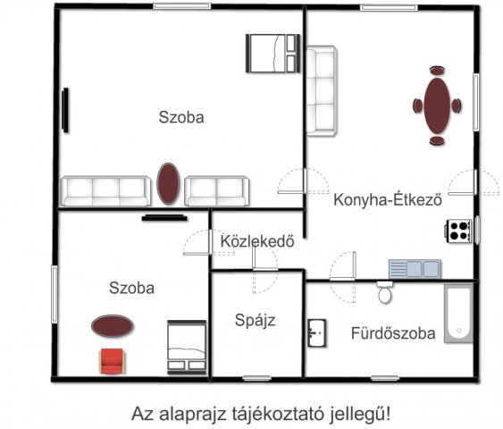 Eladó mezogazdasagi ingatlan, Kiskunmajsán 9.9 M Ft, 2 szobás