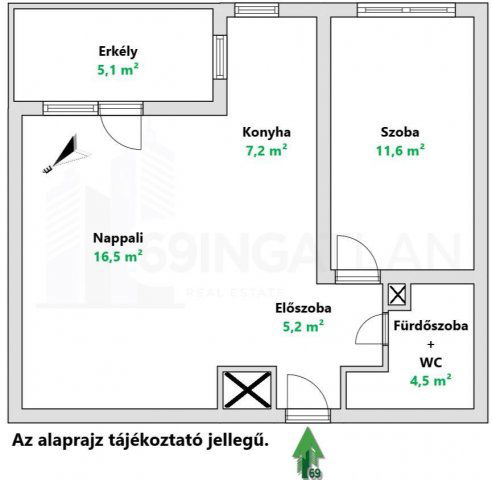 Eladó téglalakás, Budapesten, XIV. kerületben 78.9 M Ft