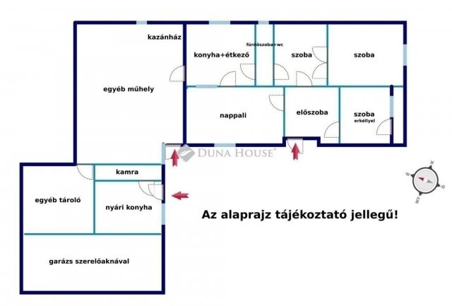 Eladó családi ház, Ócsán 83 M Ft, 4 szobás