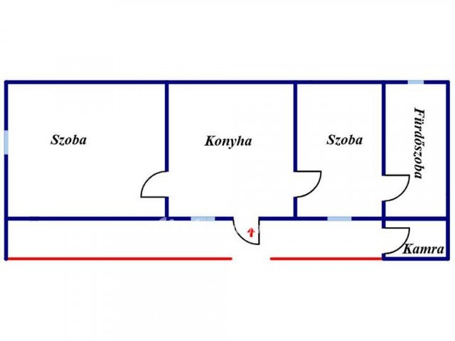 Eladó családi ház, Körösszegapátin 14.9 M Ft, 1+1 szobás