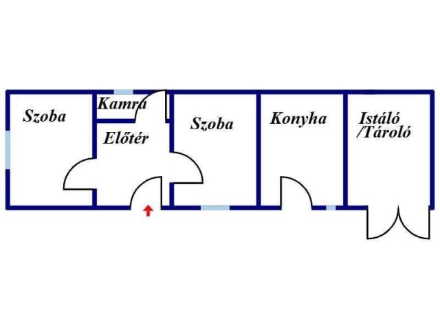Eladó családi ház, Csőszön 12 M Ft, 2 szobás