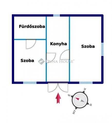 Eladó családi ház, Nagykőrösön 9.9 M Ft, 1+1 szobás