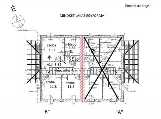 Eladó ikerház, Érden 139.9 M Ft, 5 szobás / költözzbe.hu