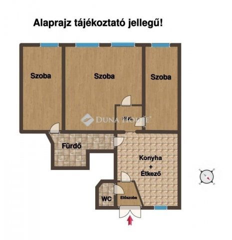 Eladó téglalakás, Budapesten, VII. kerületben 104.9 M Ft