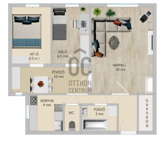 Eladó panellakás, Budapesten, XIII. kerületben 79.5 M Ft