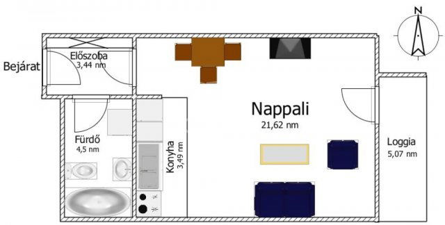 Kiadó téglalakás, albérlet, Budapesten, XIII. kerületben