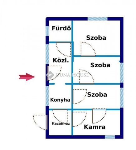 Eladó mezogazdasagi ingatlan, Jászberényben 19.5 M Ft, 3 szobás