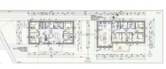 Eladó ikerház, Kiskunlacházán 79.5 M Ft, 5 szobás