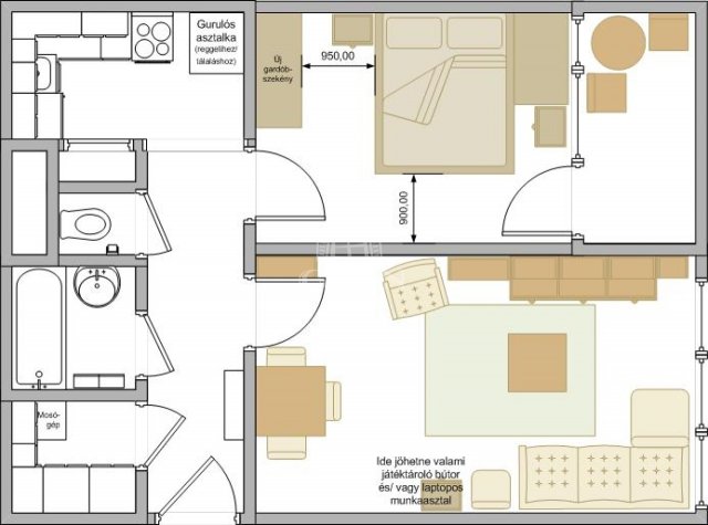 Eladó panellakás, Budapesten, XI. kerületben 81.9 M Ft, 2 szobás