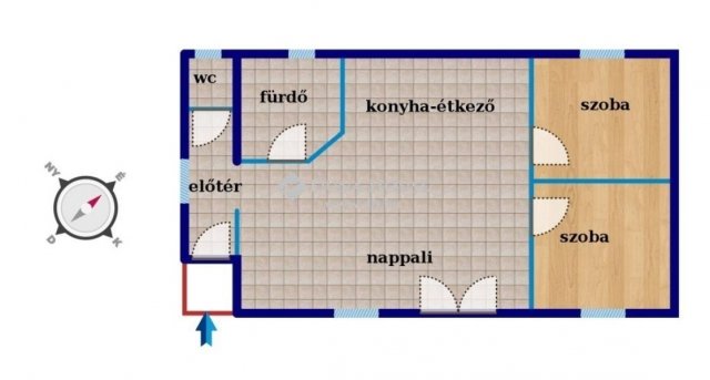 Eladó családi ház, Kerekegyházán 85 M Ft, 3 szobás