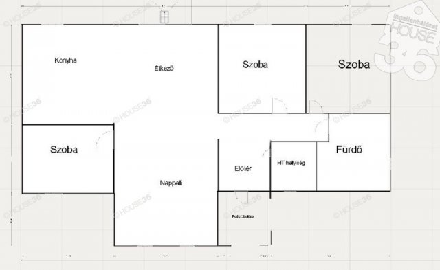 Eladó családi ház, Kecskeméten 87 M Ft, 3 szobás