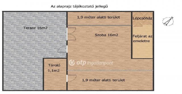 Eladó nyaraló, Dömsödön 58.9 M Ft, 2 szobás